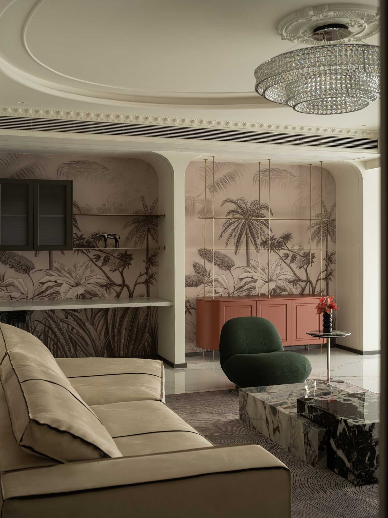 《栖羽》240㎡现代法式丨宏福樘设计-17