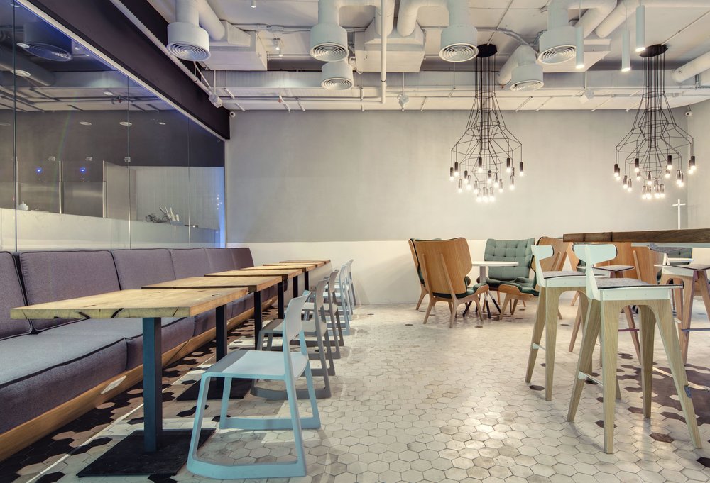 独立设计 | 乌克兰基辅音乐主题咖啡厅-10