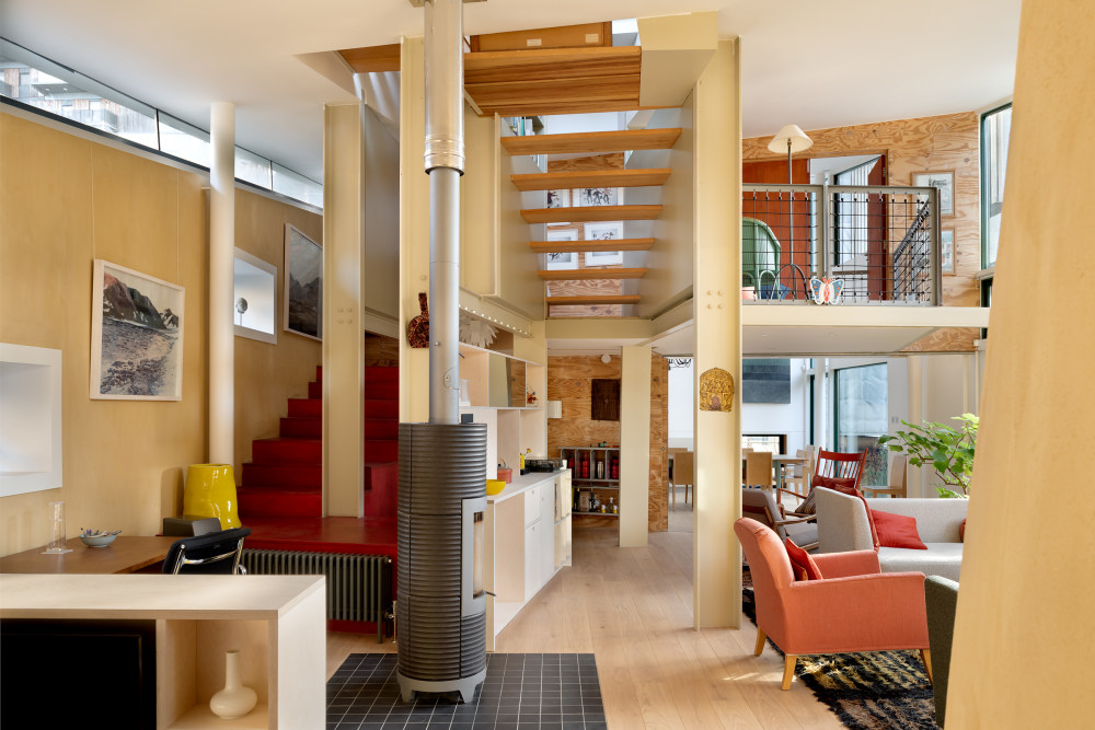 教堂式住宅丨英国伦敦丨萨拉·威格斯沃斯和杰里米·提尔-1