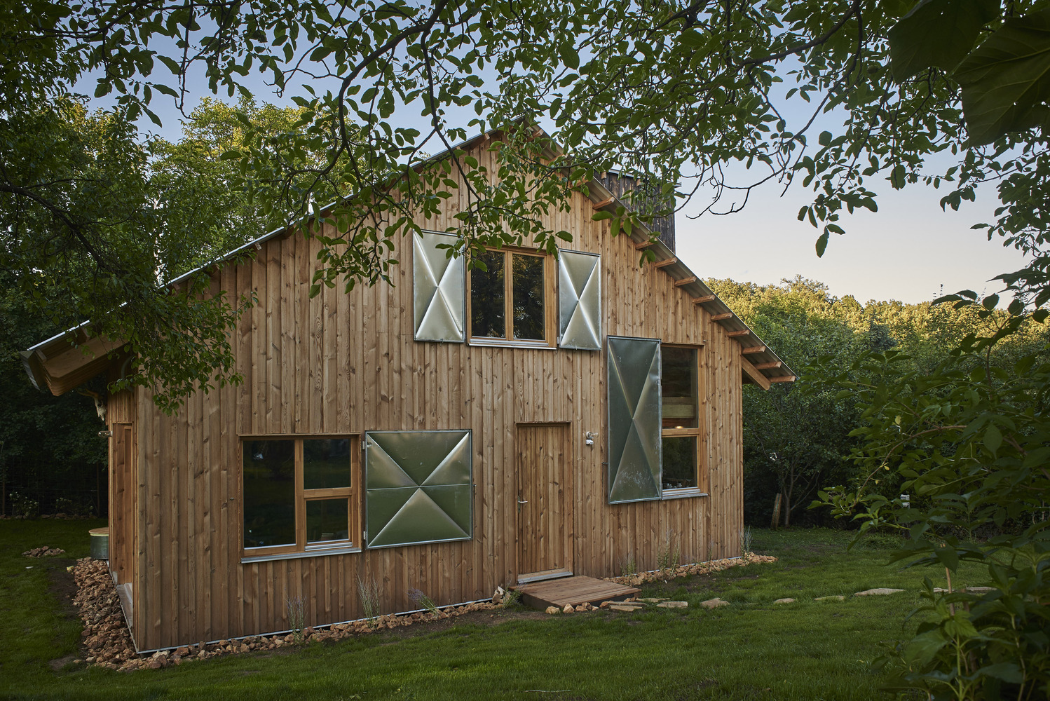 匈牙利木结构住宅,融入自然景观的设计之作-45