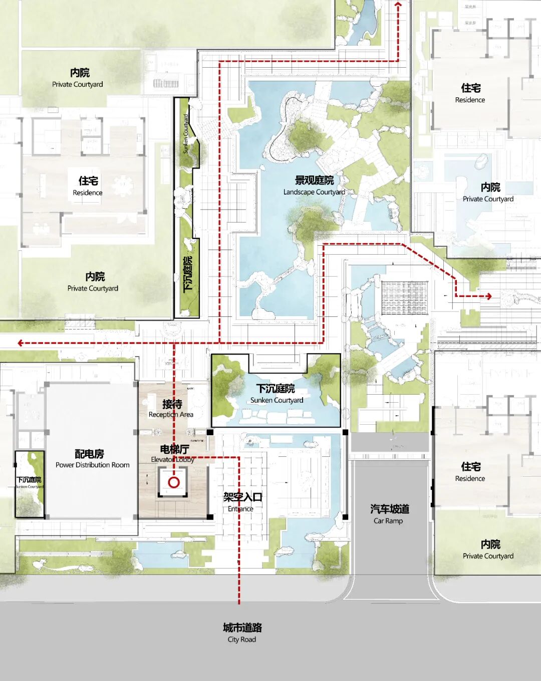 杭州湖韵清晖府丨中国杭州丨GLA建筑设计-9
