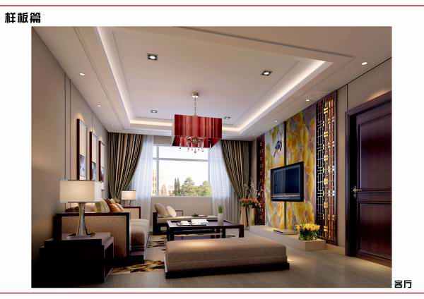 哈尔滨市金昌国际样板房四套设计方案-5