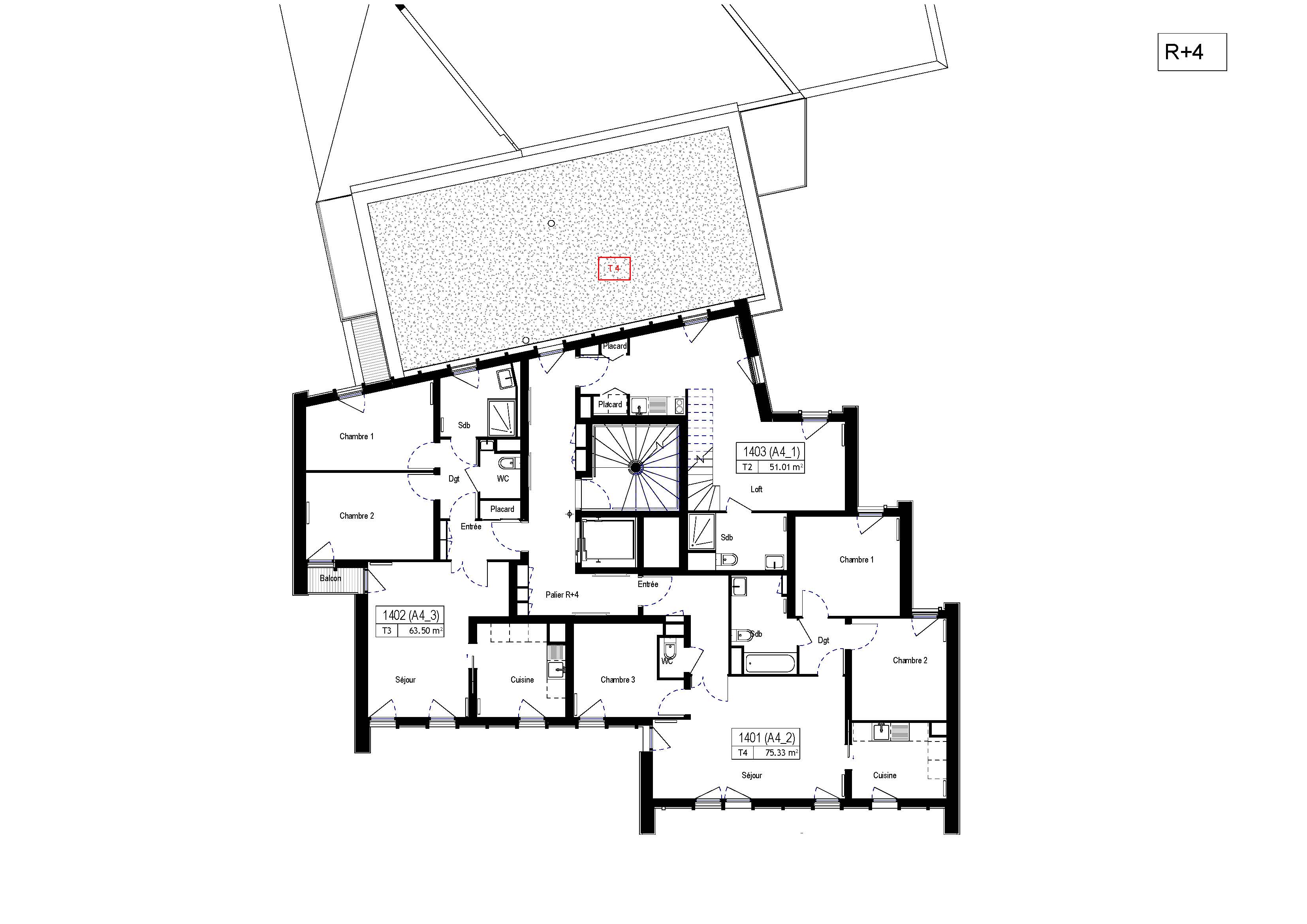 巴黎“蓝色屋顶”木结构住宅楼-32