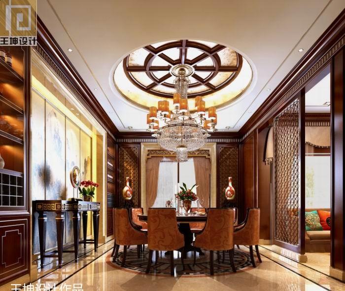 
王坤设计--复地东湖国际别墅（清新美式） -1