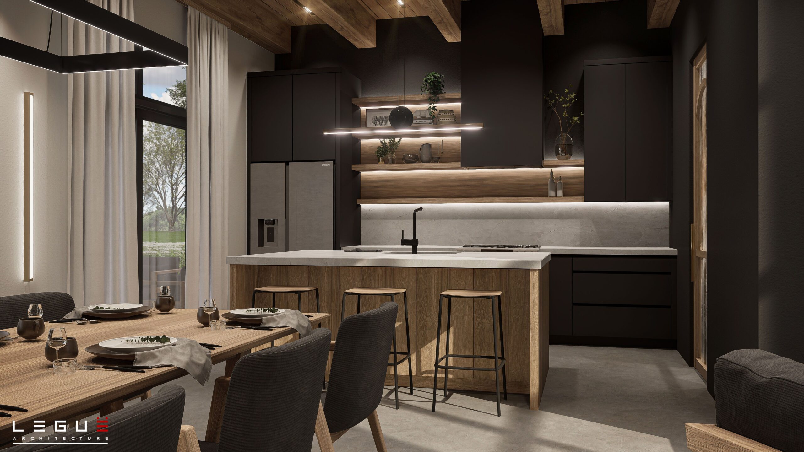 房屋平面图 Ë·252丨Leguë Architecture-16