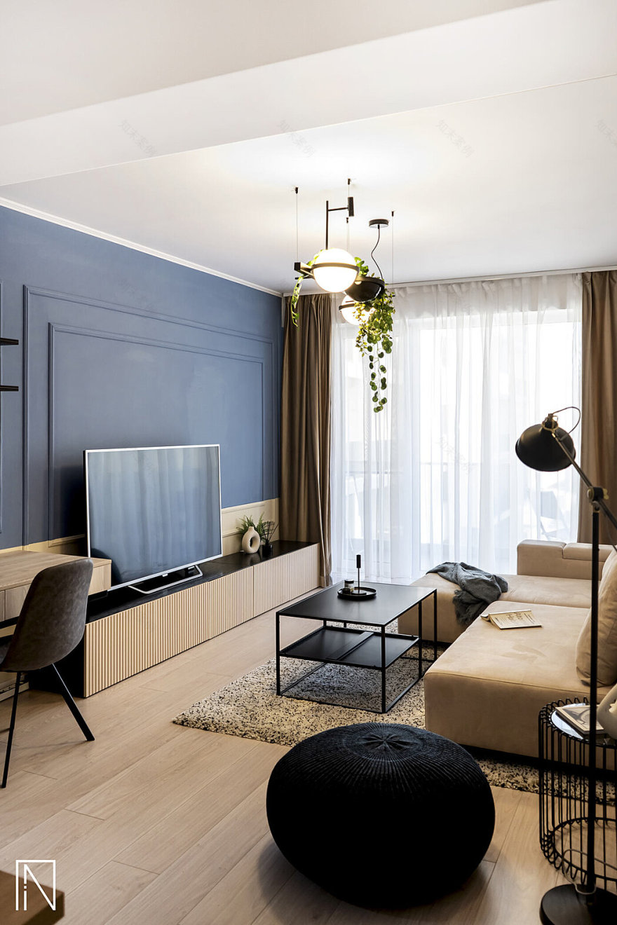 Azurblau Aesthetic 公寓设计丨罗马尼亚克拉约瓦丨Intento Studio-2