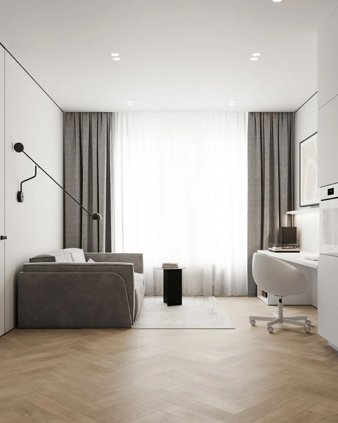 简约极致小宅设计丨Artem Alekseev-46