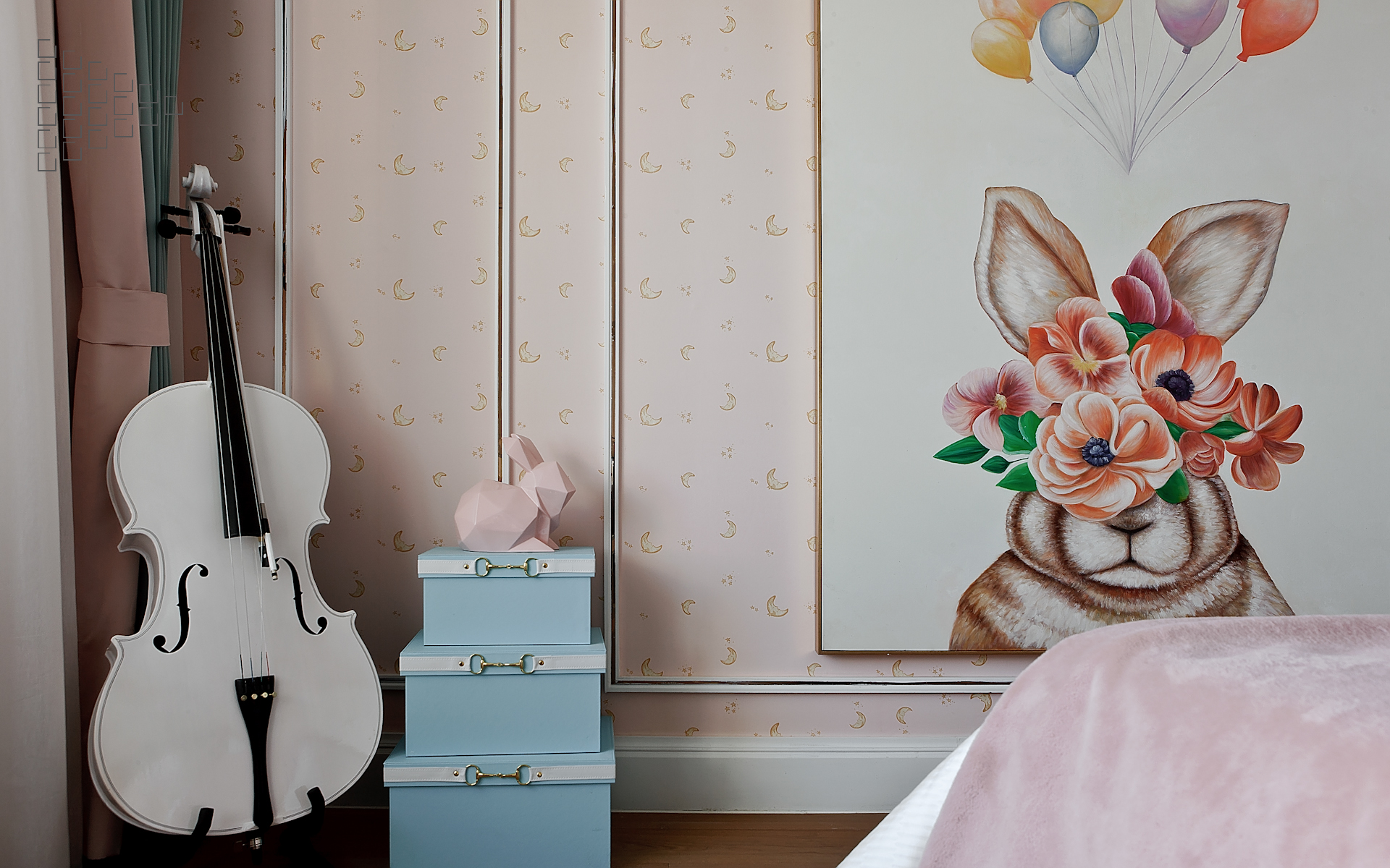 大理轻奢混搭风样板房-24