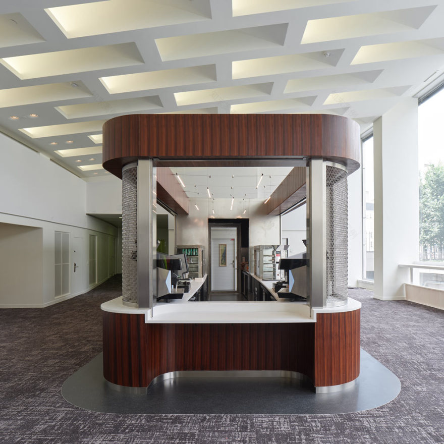 巴黎“广播音乐之家”咖啡厅丨法国巴黎丨Chatillon Architectes-15