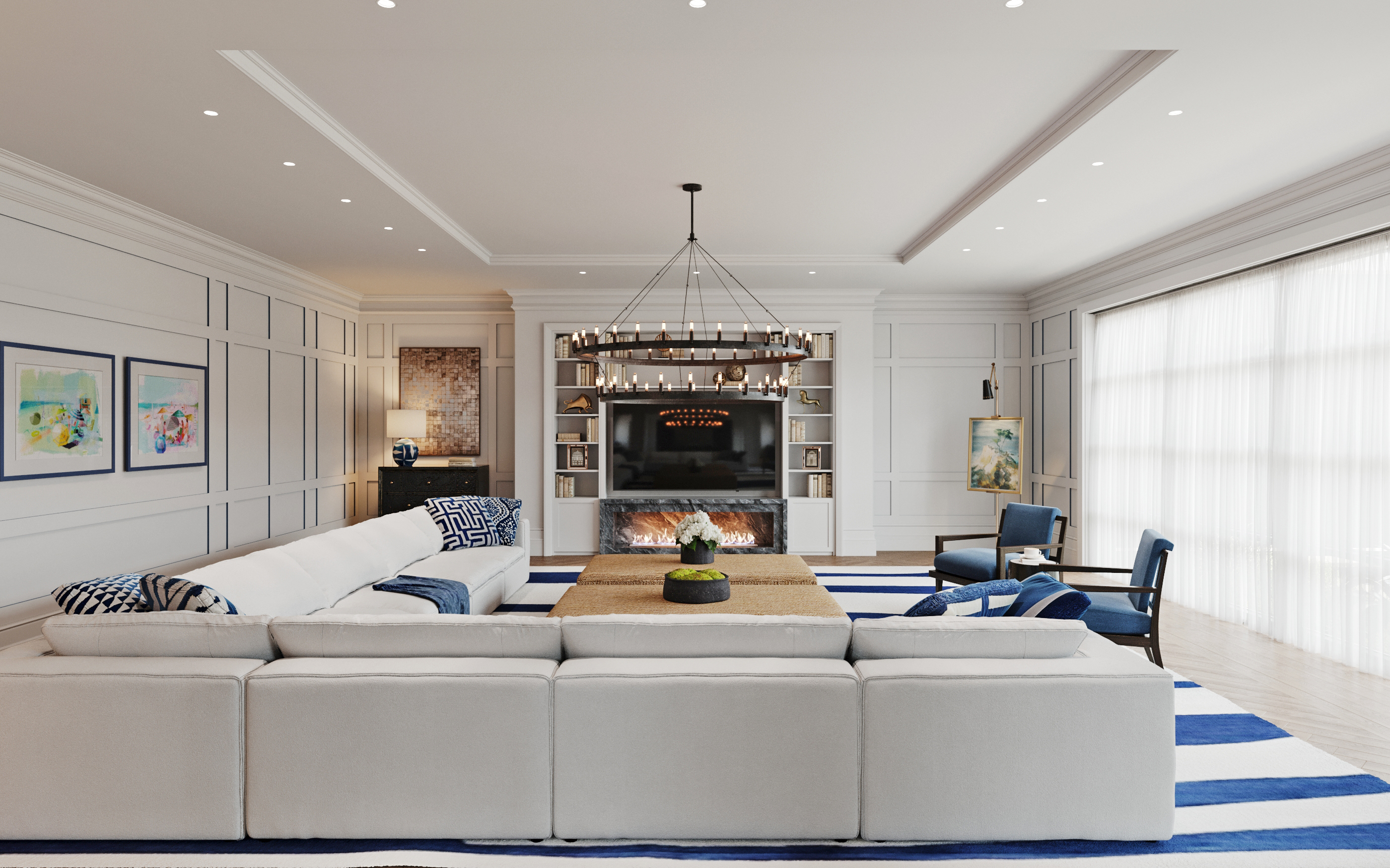 别墅 2 大房间和厨房丨沙特阿拉伯利雅得-0