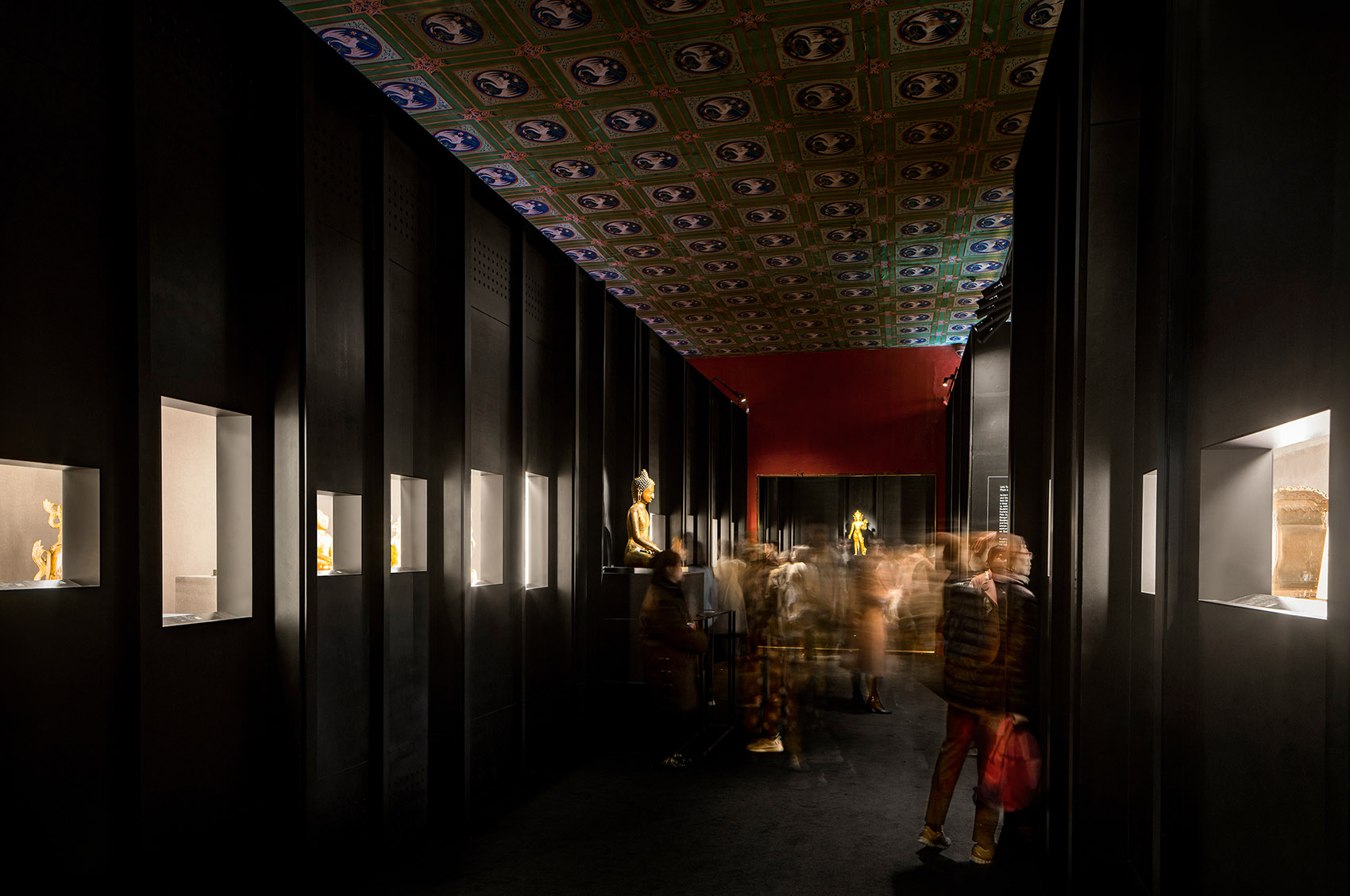 “佛陀之光”展览设计，北京 / 中间建筑-17