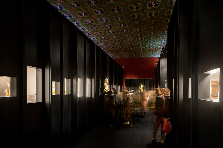 “佛陀之光”展览设计,北京 / 中间建筑-17