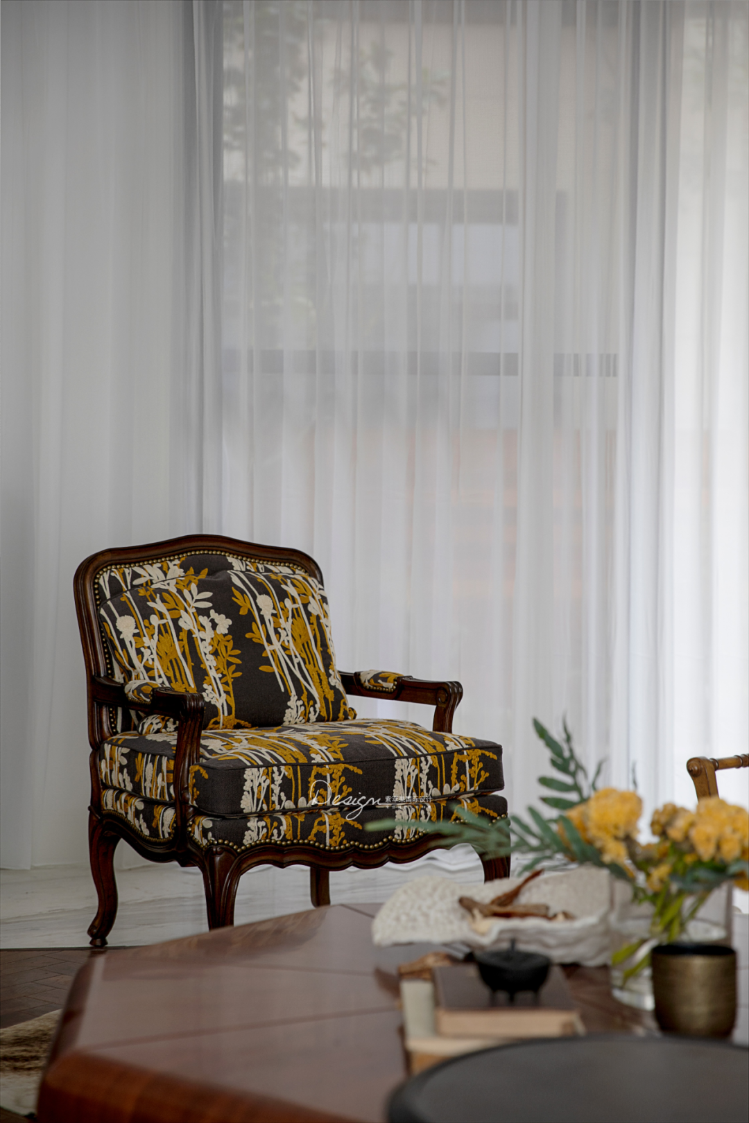 优雅咏唱,复古调的诗意生活丨紫苹果装饰集团-57