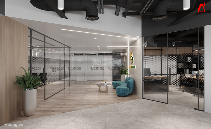 河内SGO北方公司办公室室内设计项目丨越南河内丨acong.vn（未明确公司名）-40