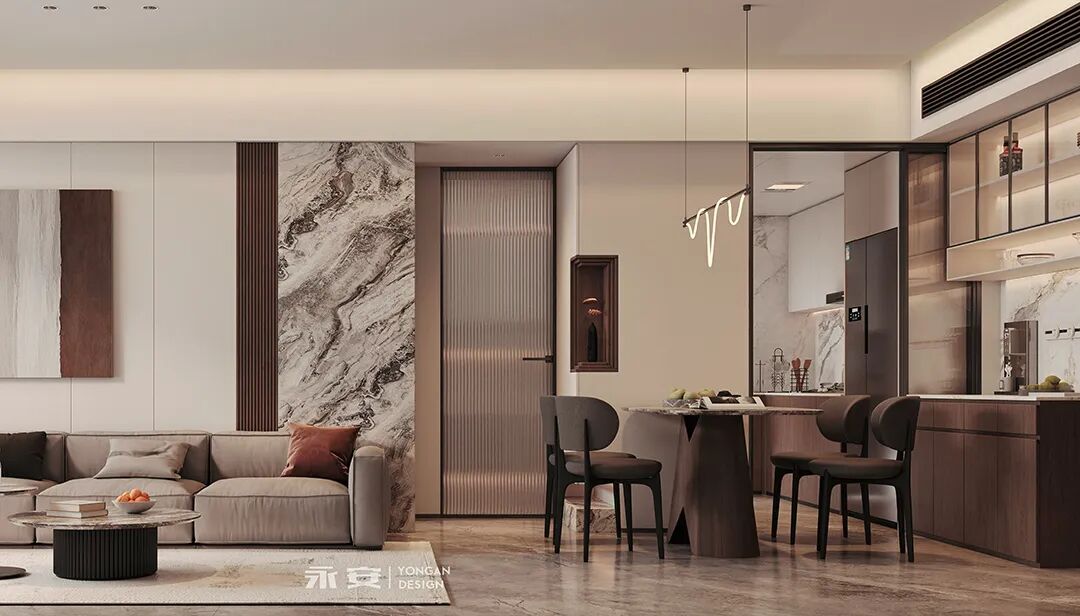 永安实景丨九曜公馆110m²【摩卡咖啡般的醇香空间】-77