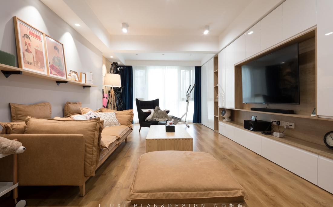 140㎡北欧风居室设计-11