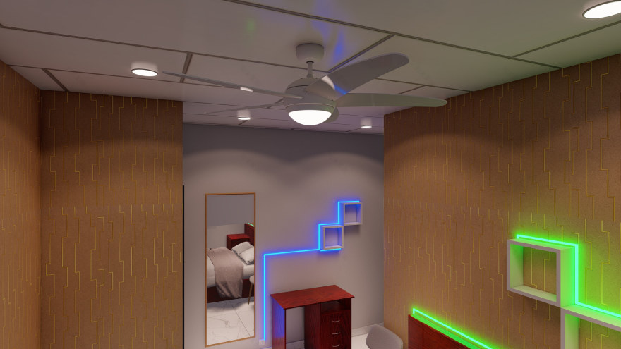 青少年卧室设计-16