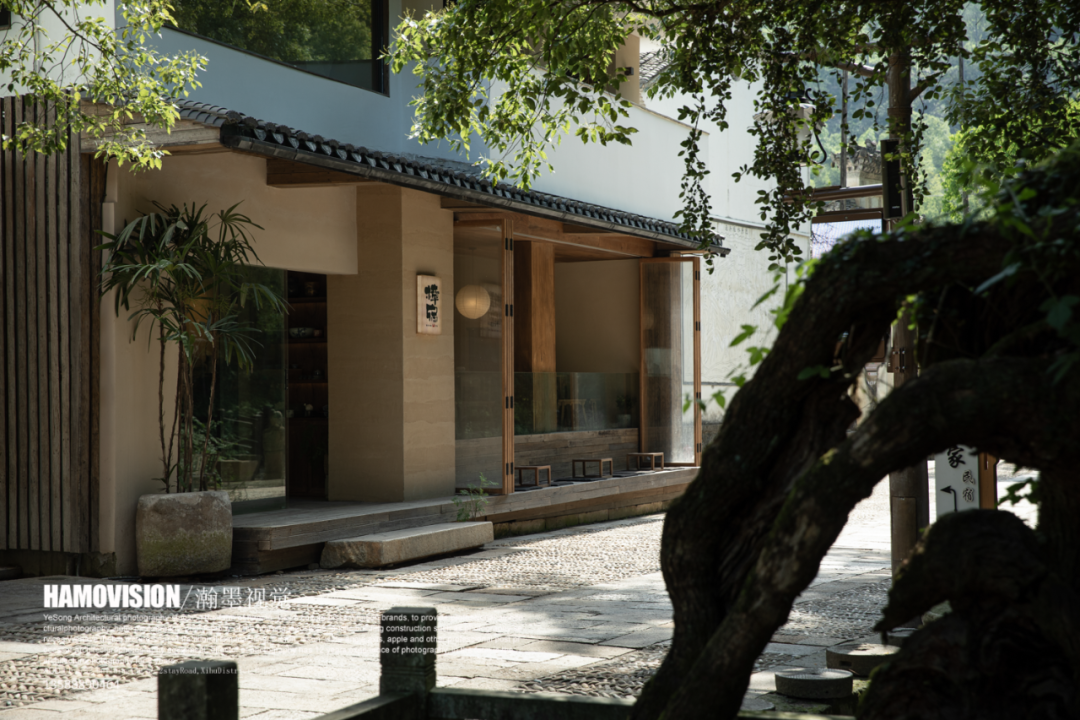 千年樟树下的茶室 · 沈墨设计的古堰画乡茶空间丨中国丽水丨杭州时上建筑空间设计事务所-17