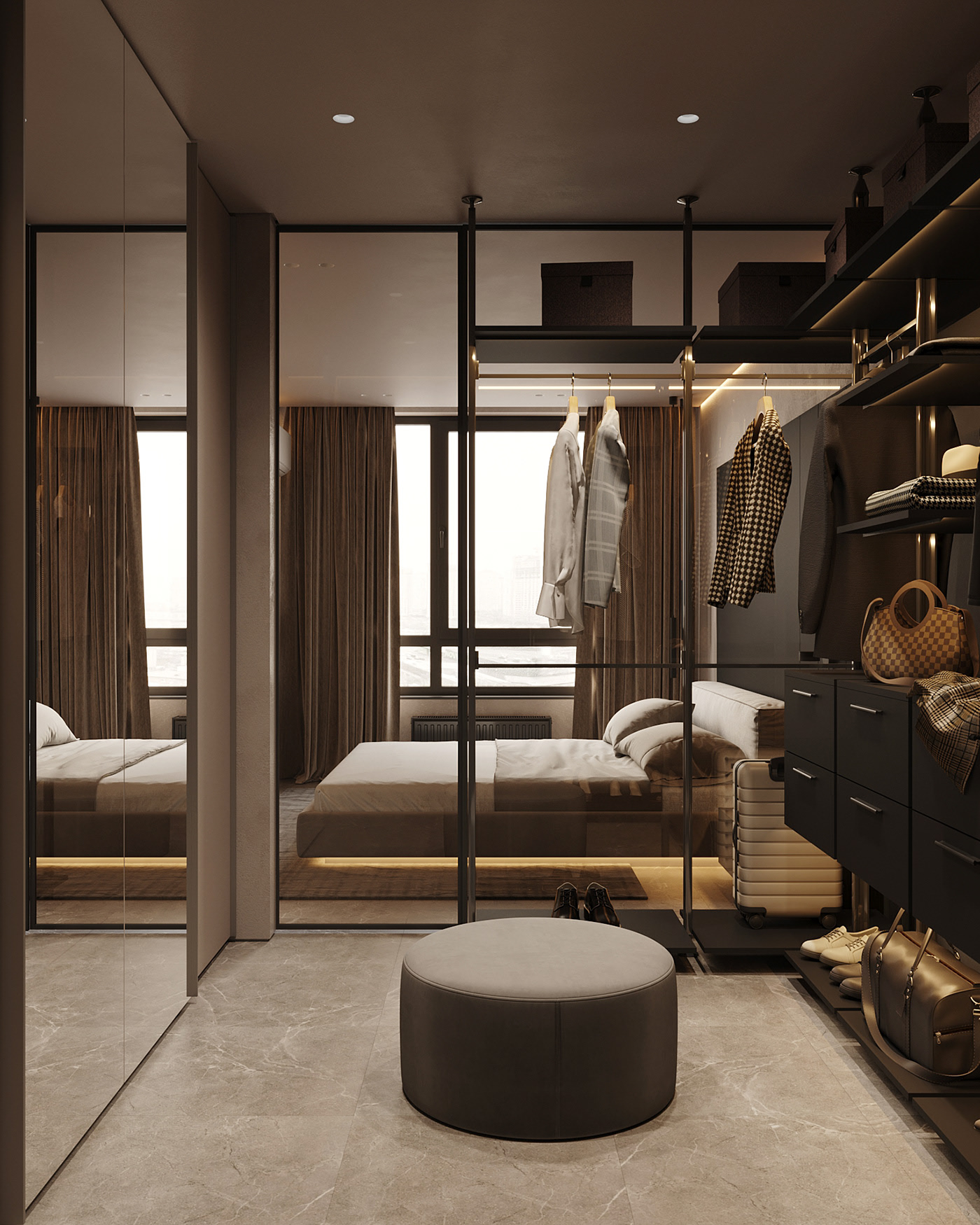 84平 南北通透住宅设计！-22