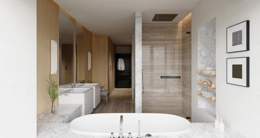 G055(南京贤坤花园252㎡大平层)丨中国南京丨构设计事务所-34