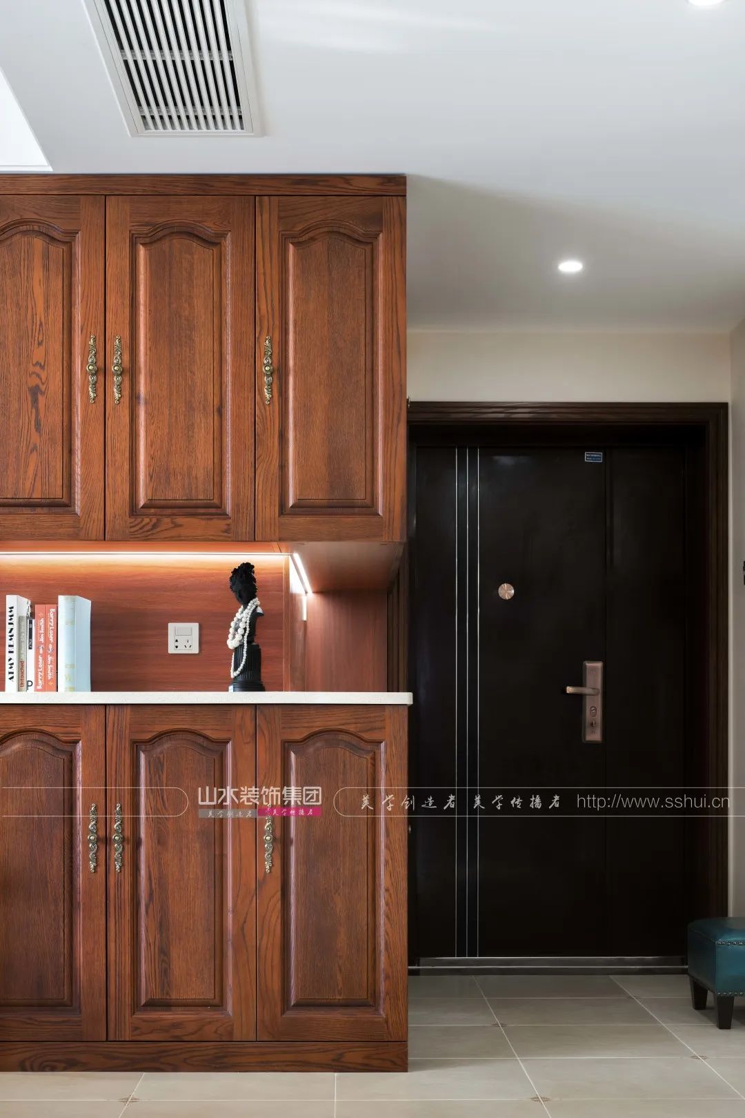 美式田园风格的三室两厅丨黄娟-52