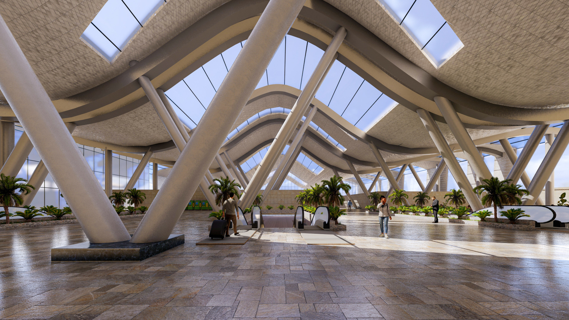 Ain Sukhna 交通枢纽丨Sara Ahmed Hussien-11