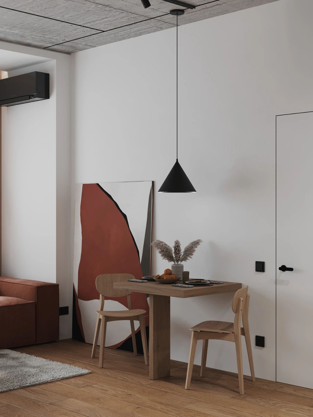 简约之美 · Екатерина Кузнецова 的一居室公寓设计丨Simple Form Interiors-73