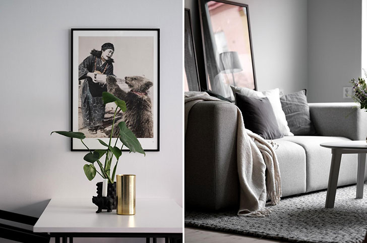 现代北欧风小公寓设计，色彩搭配展现独特魅力-17