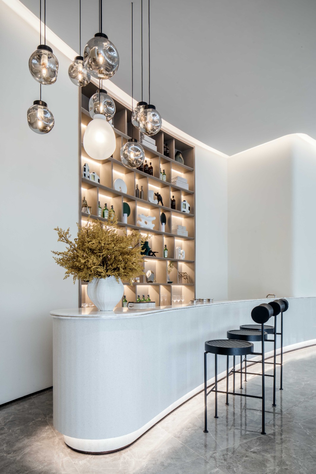 合肥万兴·湖山间售楼处整体设计展示-27