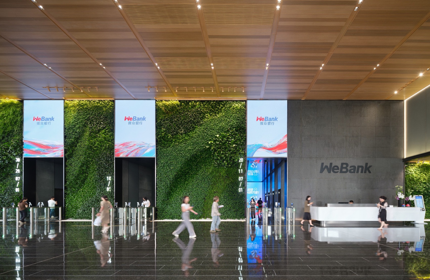 深圳前海微众银行总部大厦丨中国深圳丨室内J&A杰恩设计,机电BPS博普森,建筑美国SOM建筑事务所-10