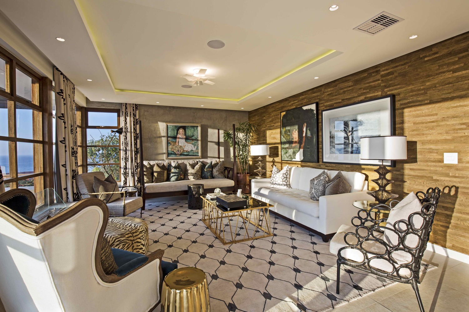 南非热带现代风别墅，风水设计融入建筑-75