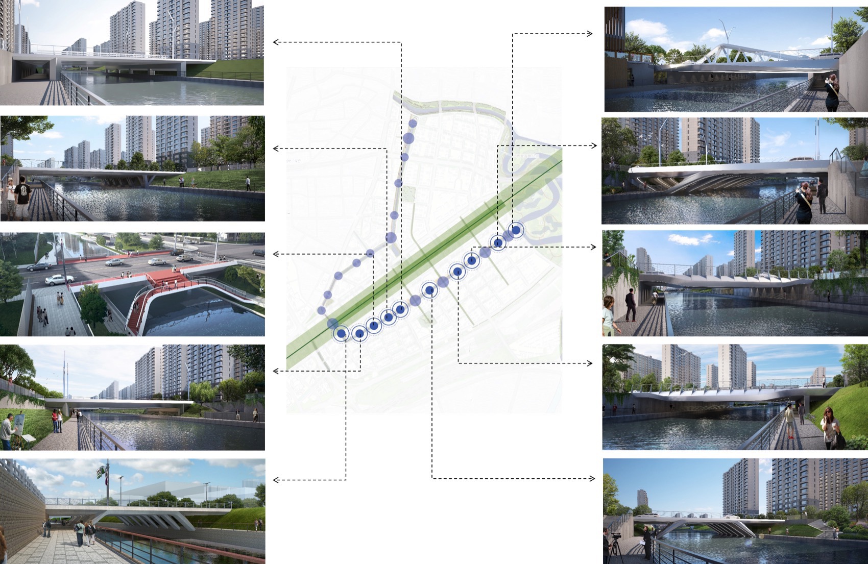 南京南部新城步行桥和车行桥丨中国南京丨NAN 建筑事务所+和作结构建筑研究所-6