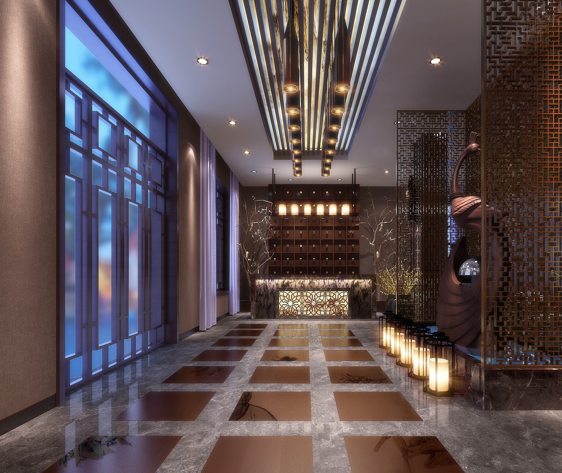 大型工装售楼部-6