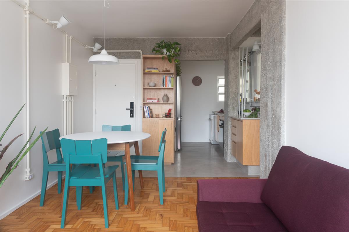 巴西 Pinheiros 公寓改造-1