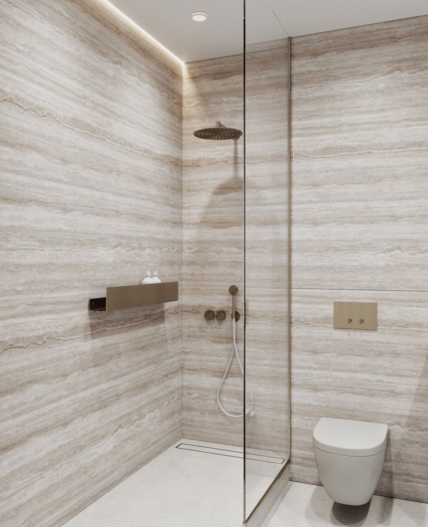 Warmgold TR 私人公寓设计丨俄罗斯莫斯科丨乌克兰 Anastasiya Zhigir 设计工作室-17