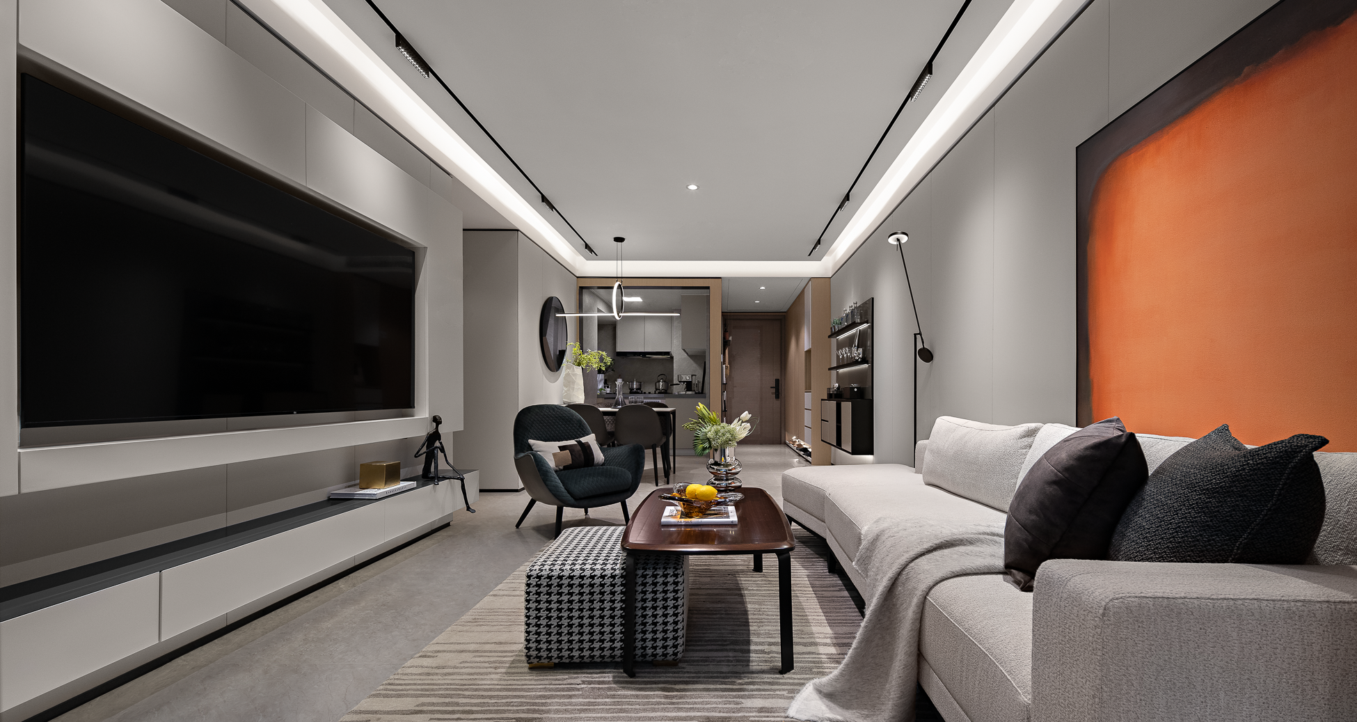 INNEST意巢设计：越秀 · 星樾山畔 < 客厅篇 >-2