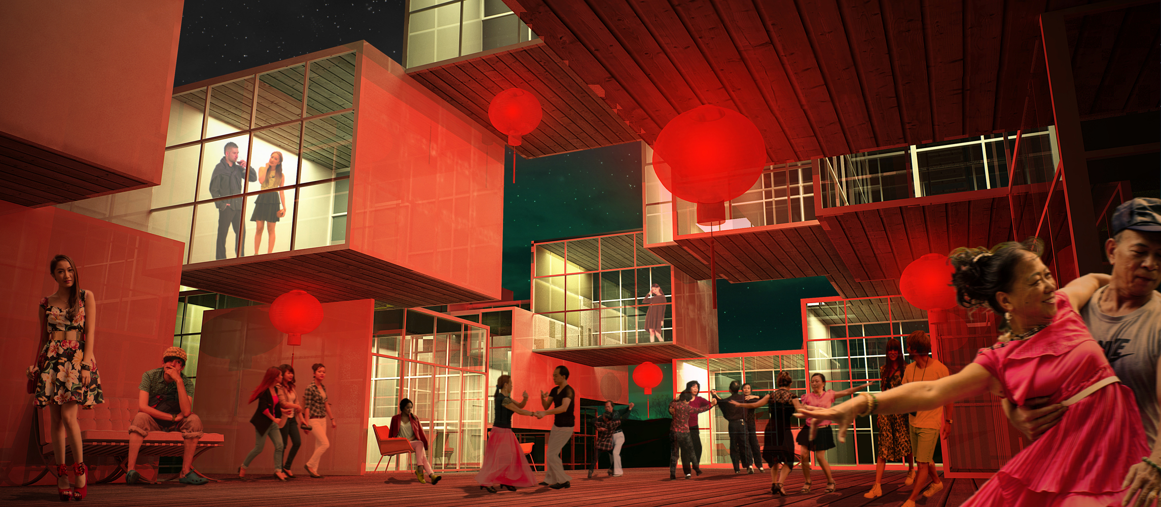 柔性模块化酒店设计,绿色环保,适应性强-11