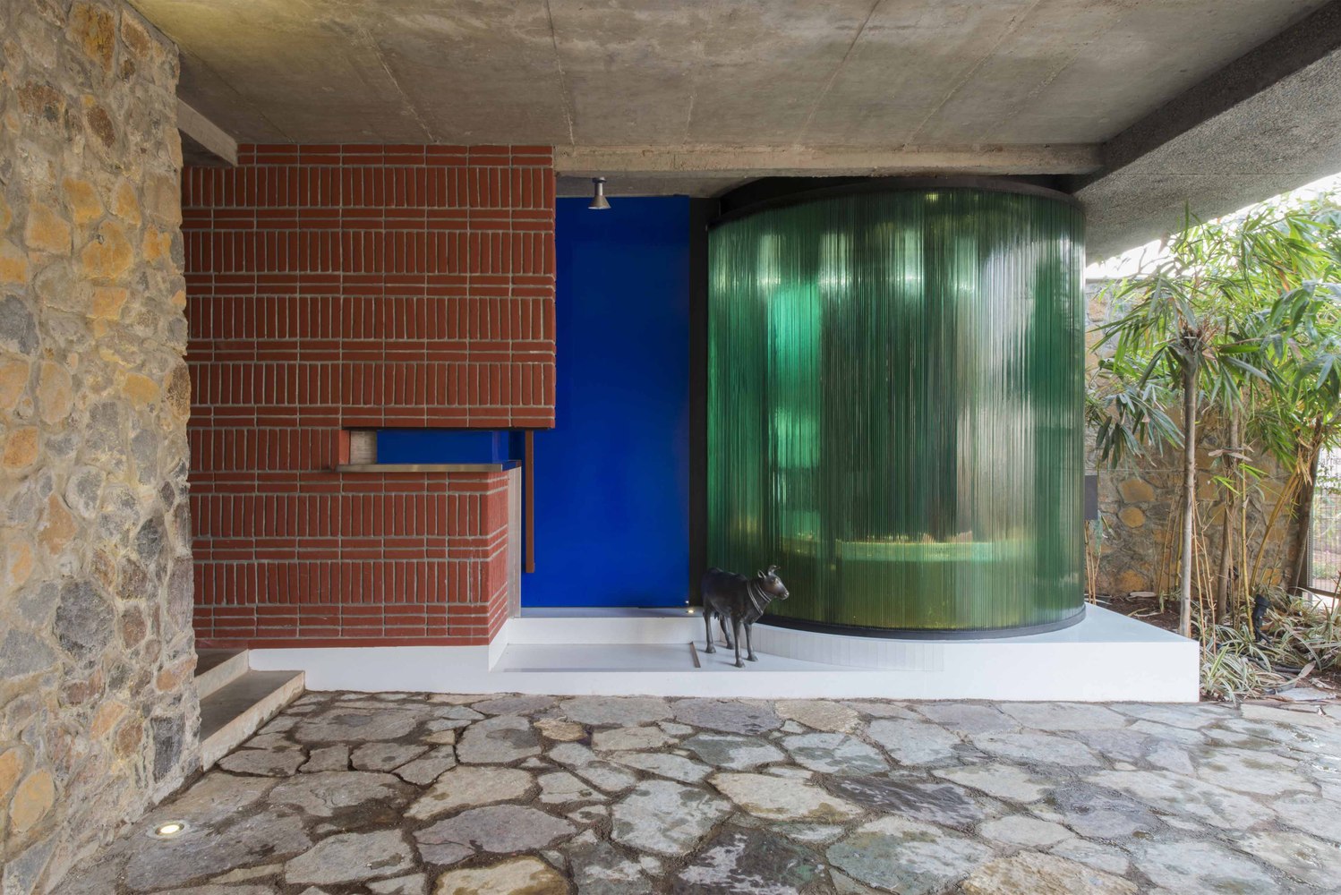 印度马哈拉施特拉邦拼贴别墅-64