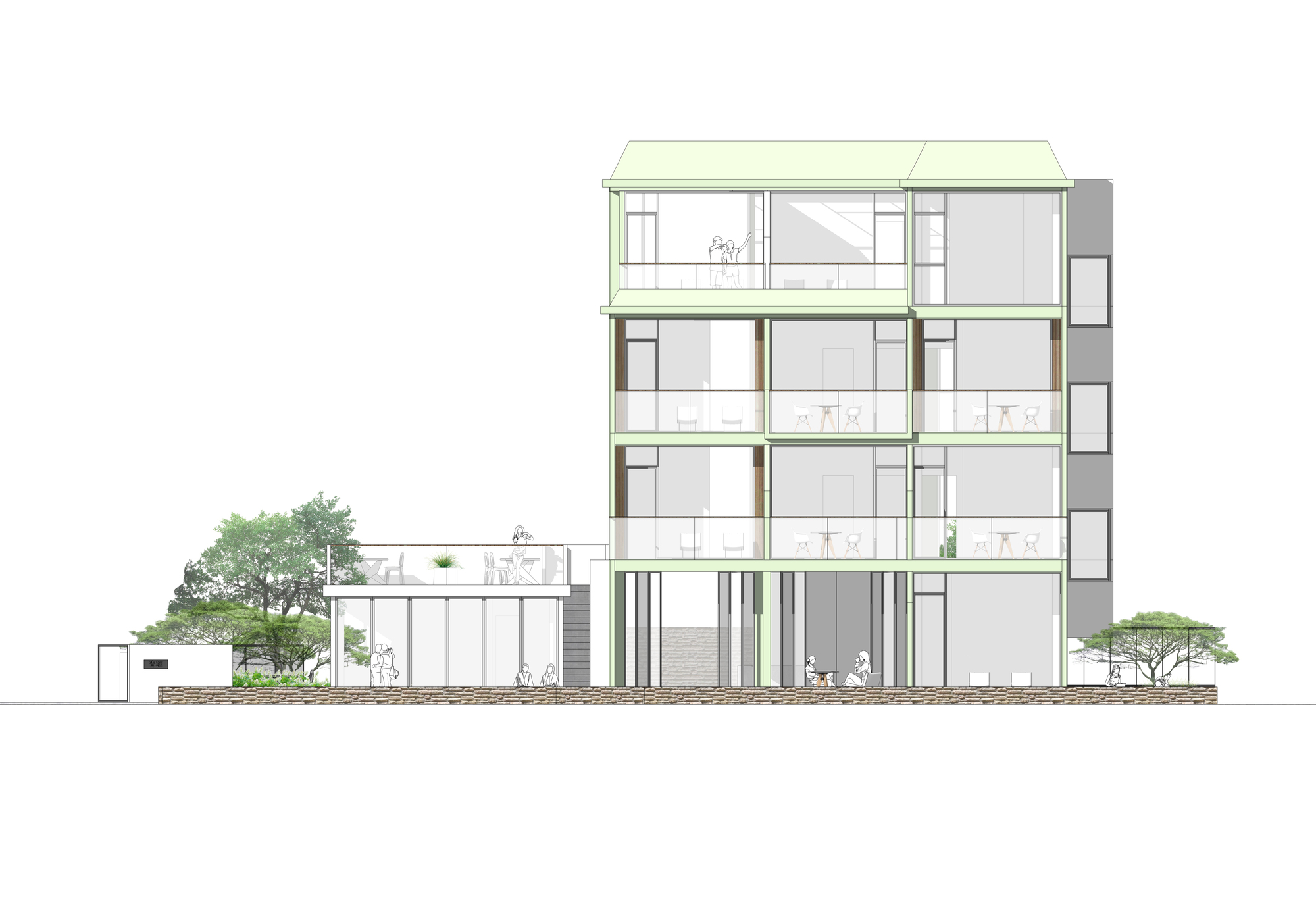 青骊拂晓酒店  间外建筑工作室-31