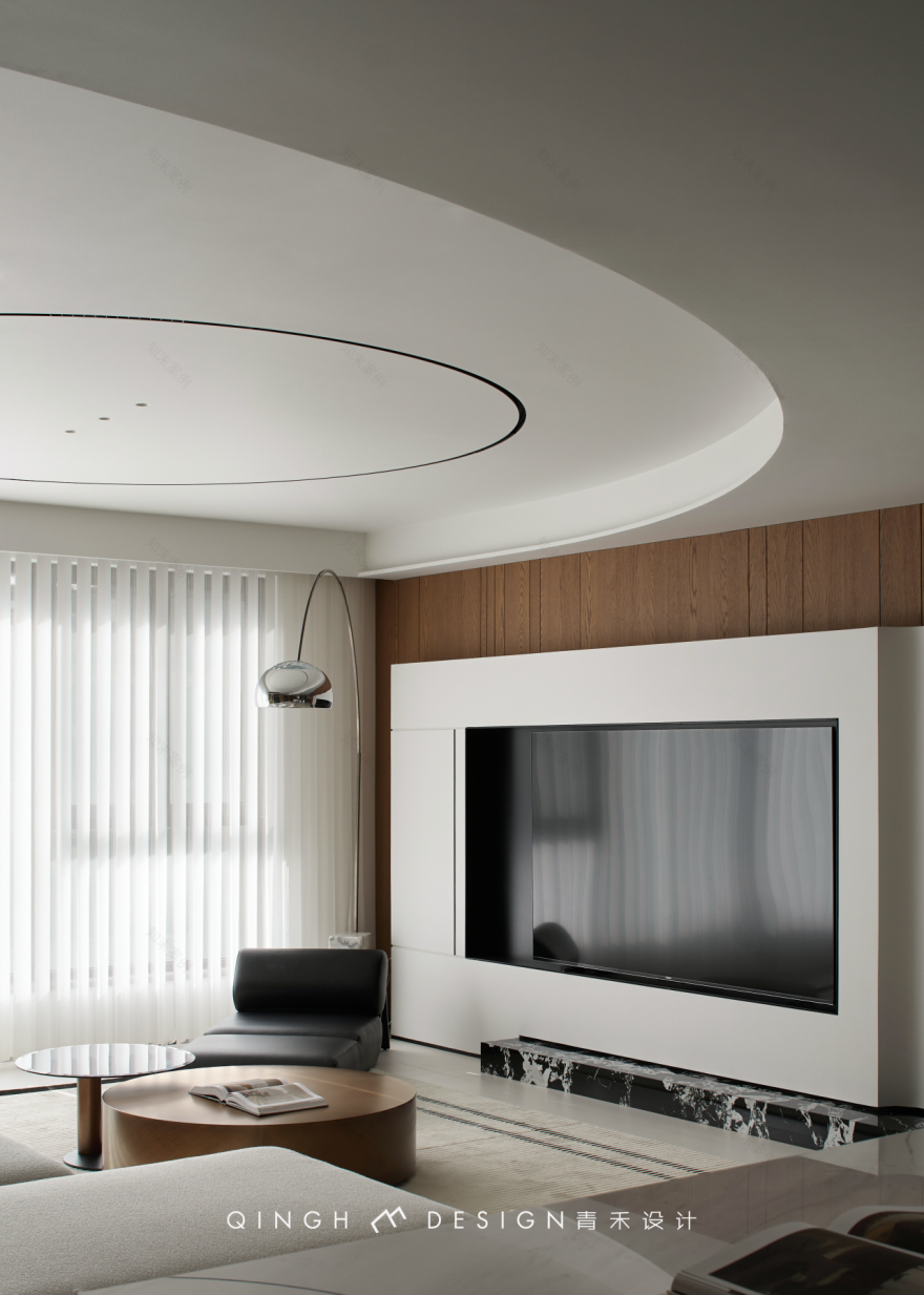 河北龙湖天奕 178㎡轻于形 奢于质丨中国河北丨石家庄青禾室内设计事务所-5