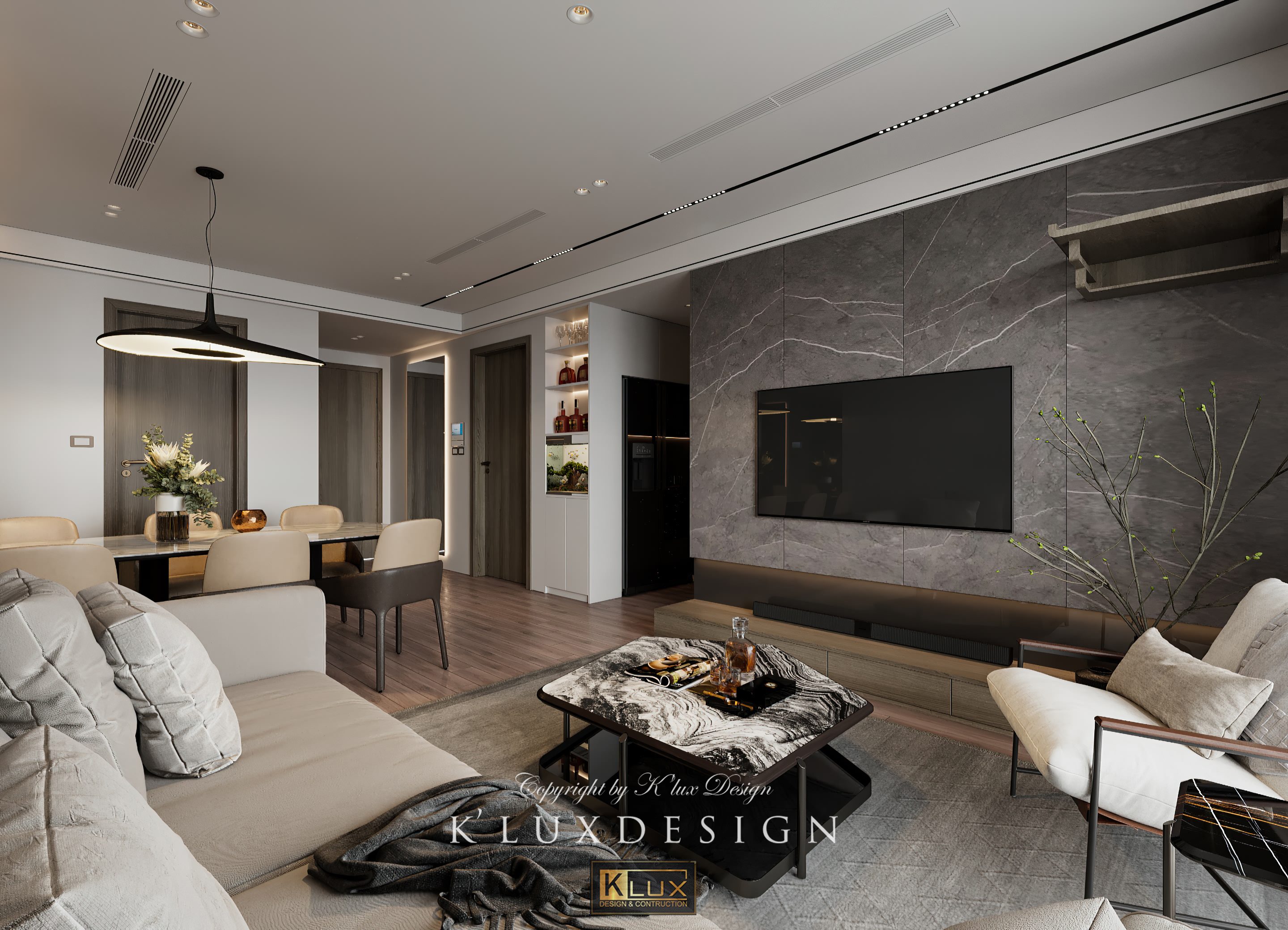 河内公寓丨越南河内丨K'lux design-13