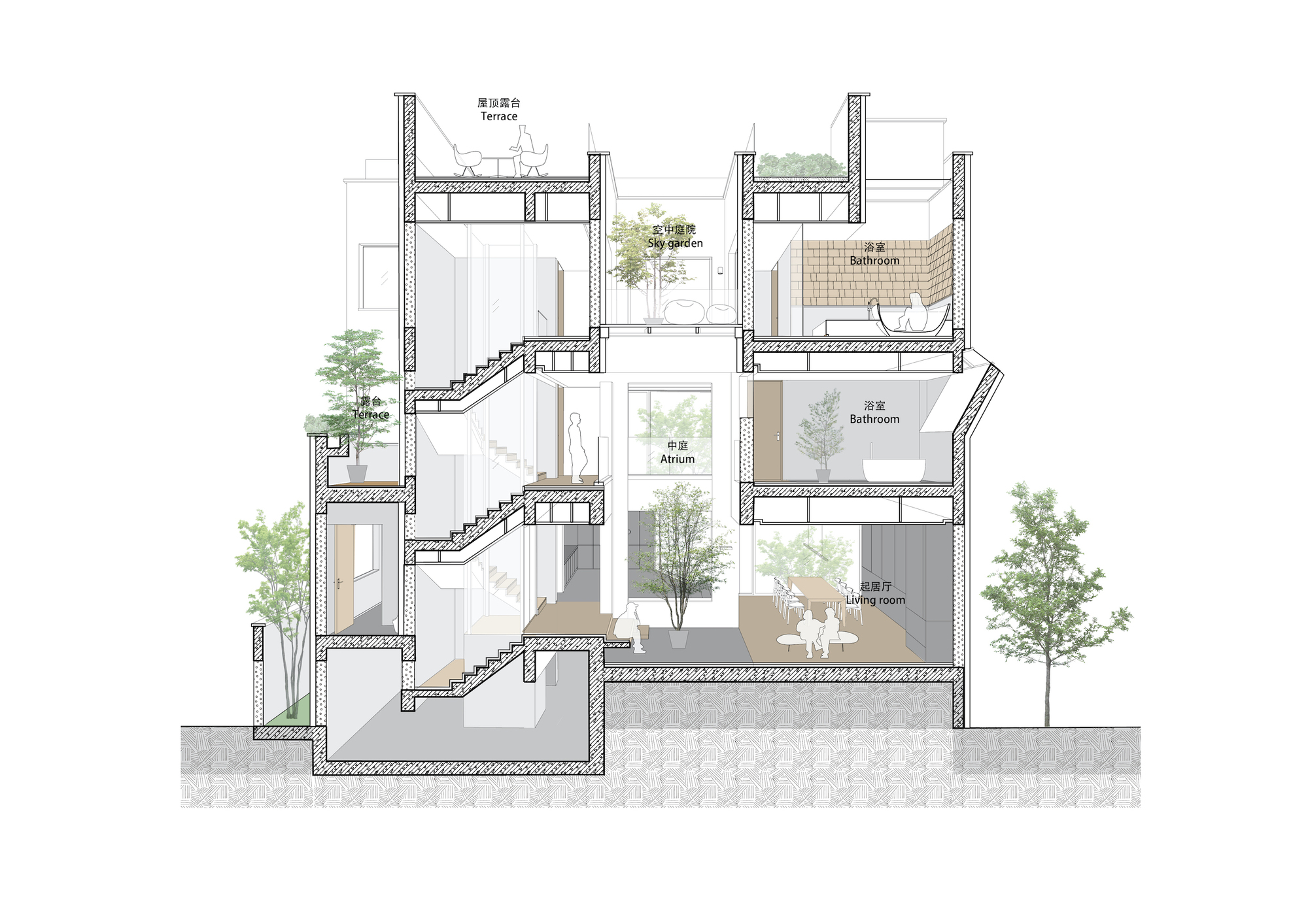 多孔之屋丨中国北京丨MAT Office-43