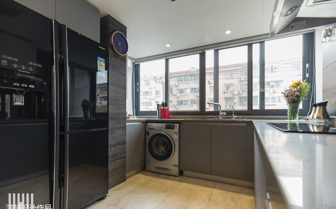 上海阳城 125㎡现代浪漫家居设计-14