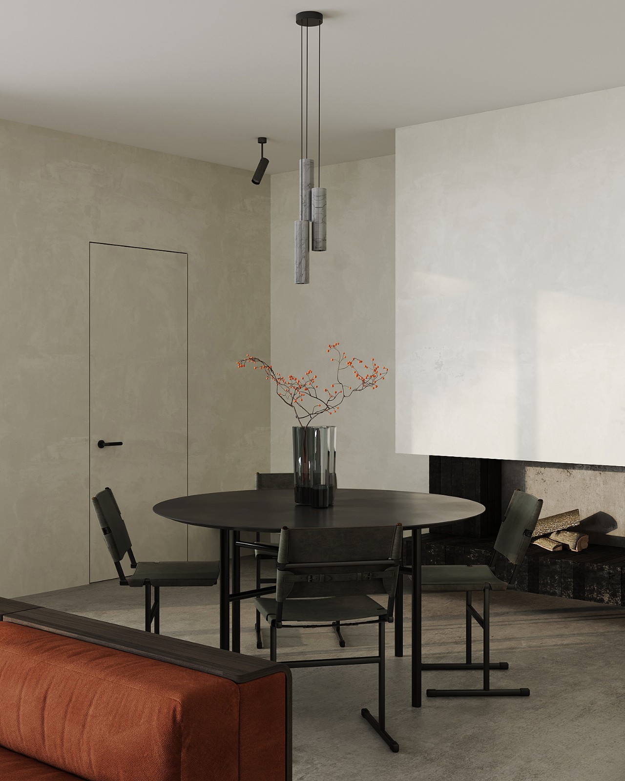 波普简约主义美学的西班牙马德里公寓设计丨PUNTOFILIPINO-49