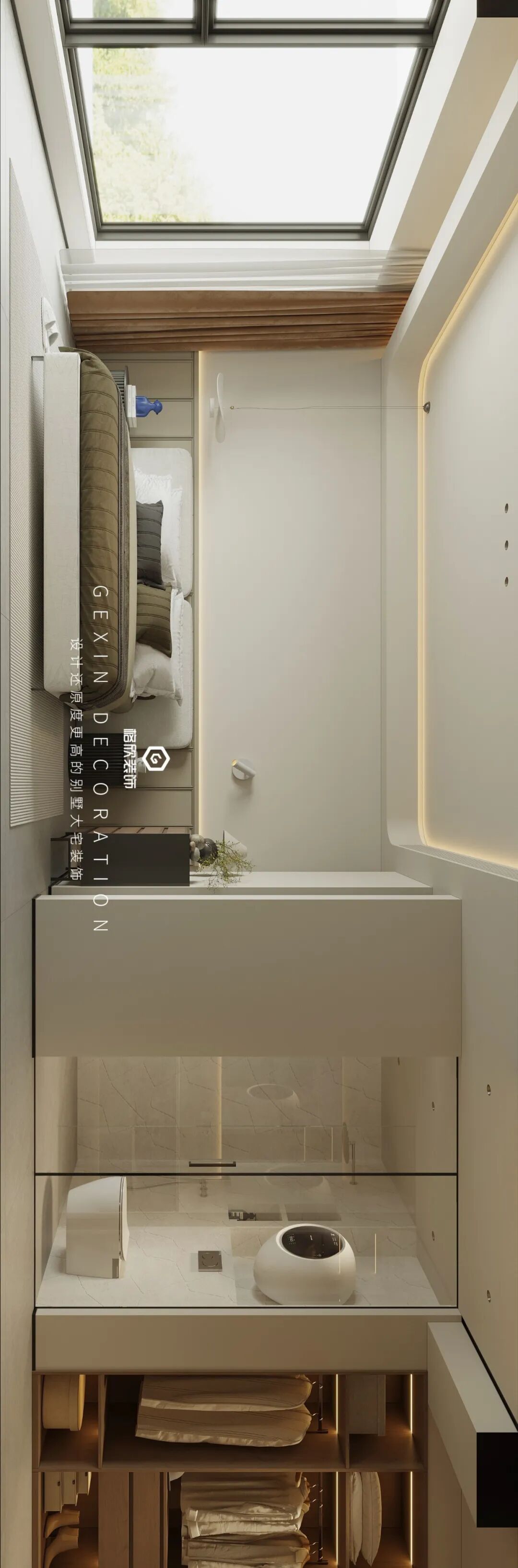 格欣开工记|200㎡恒志云都：给家添一抹温柔黄，把杂志封面搬回家-36