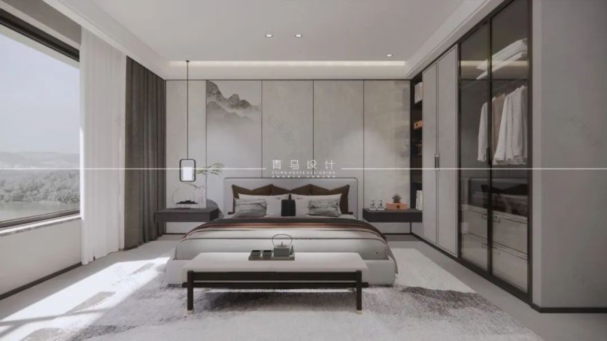 未央金茂府现代中式别墅设计丨中国西安丨青马别墅设计-60