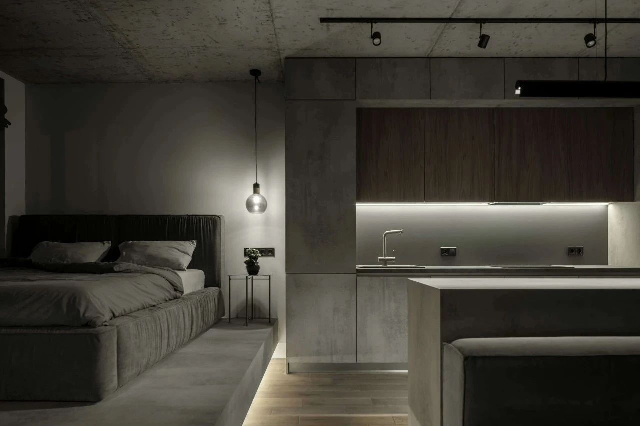 49㎡高级灰公寓丨Syndicate Architects-27