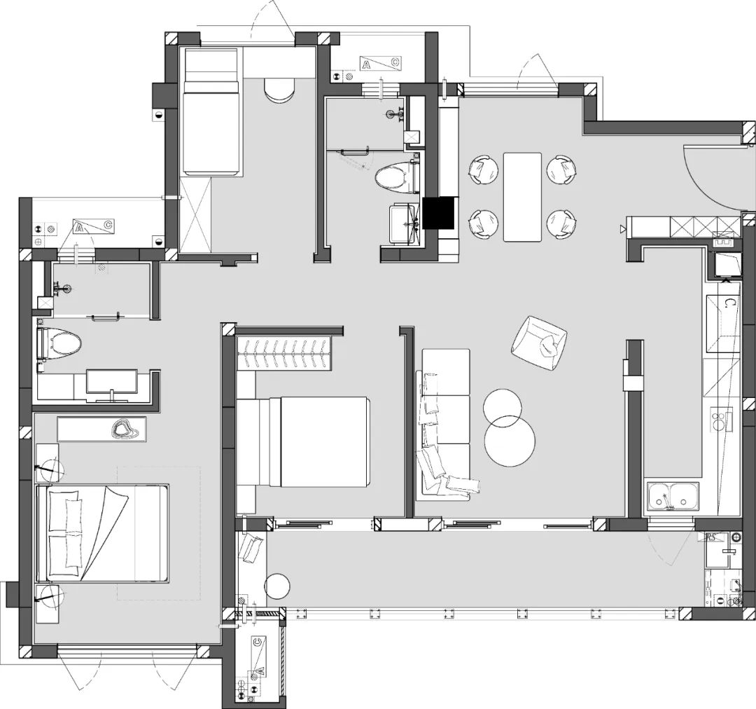 打造循环生长的住宅空间 - 融创·晓风澜庭  | 海力设计-73