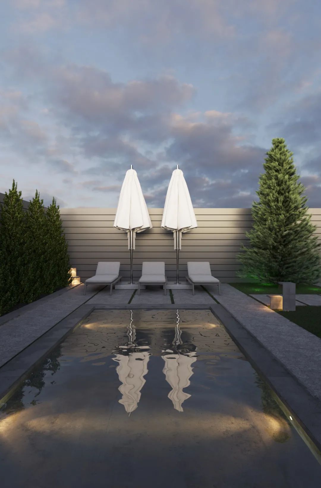 235㎡极简灰住宅丨DINARA YUSUPOVA-36