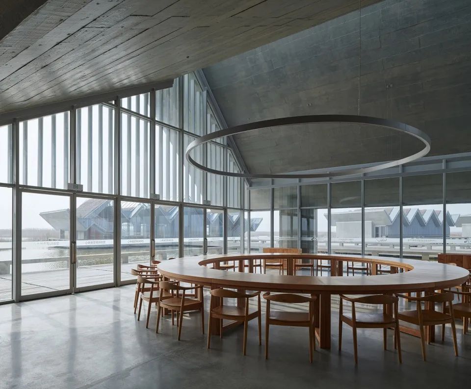 "一体两面"的崇明东滩湿地科研宣教中心-169